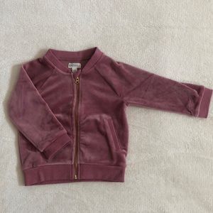 NWT Gymboree Velour Zip Up Jacket